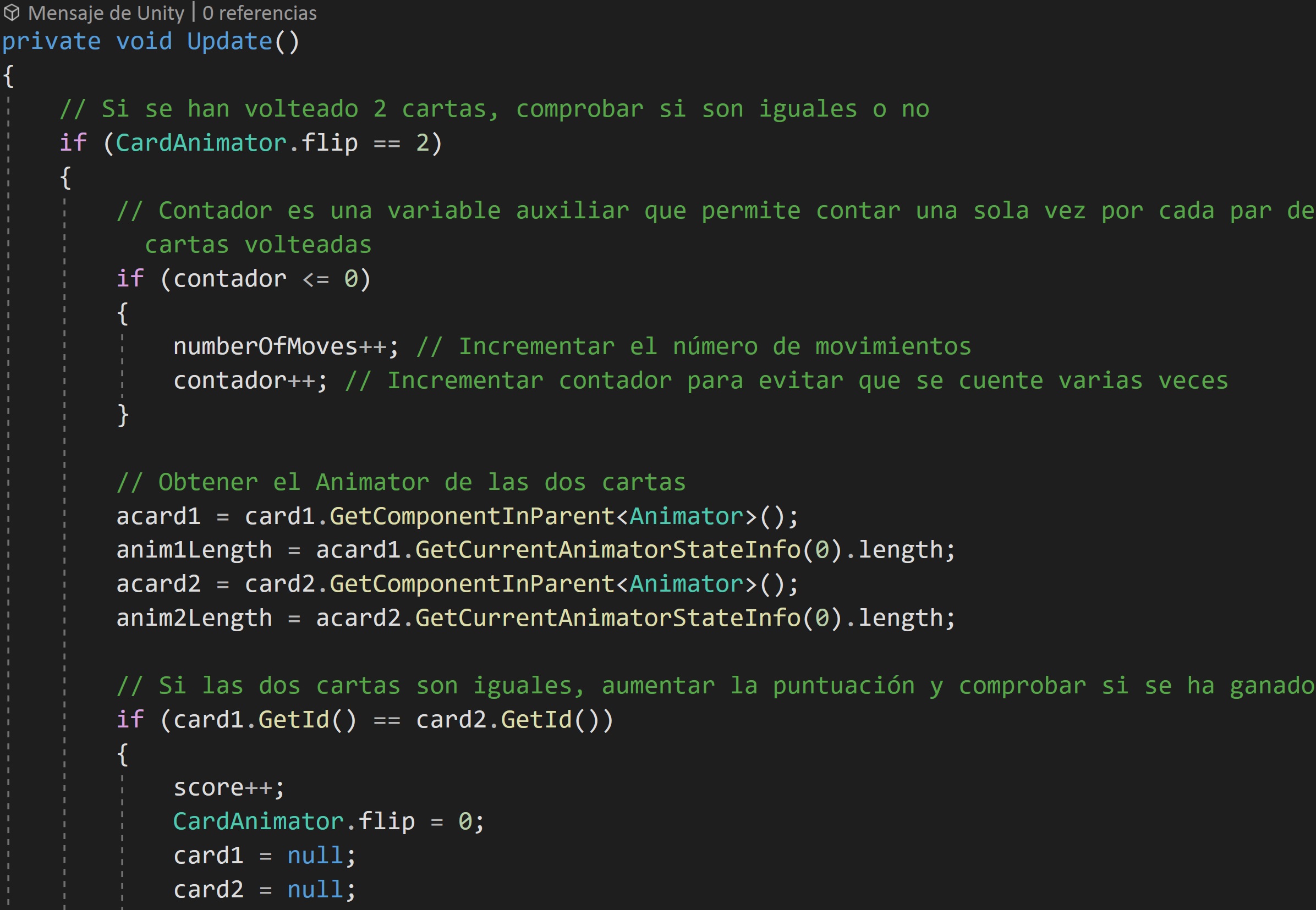 GameManager primera parte